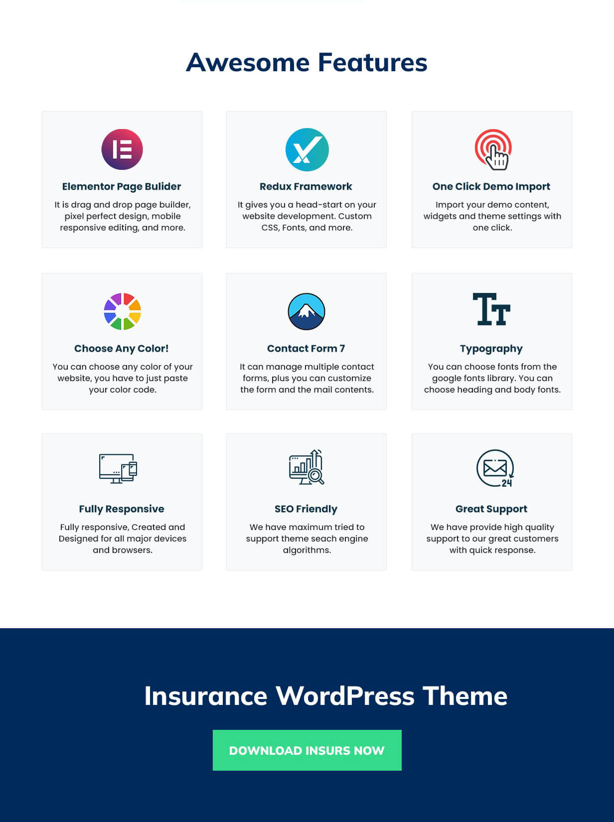 Insurs - Insurance WordPress Theme